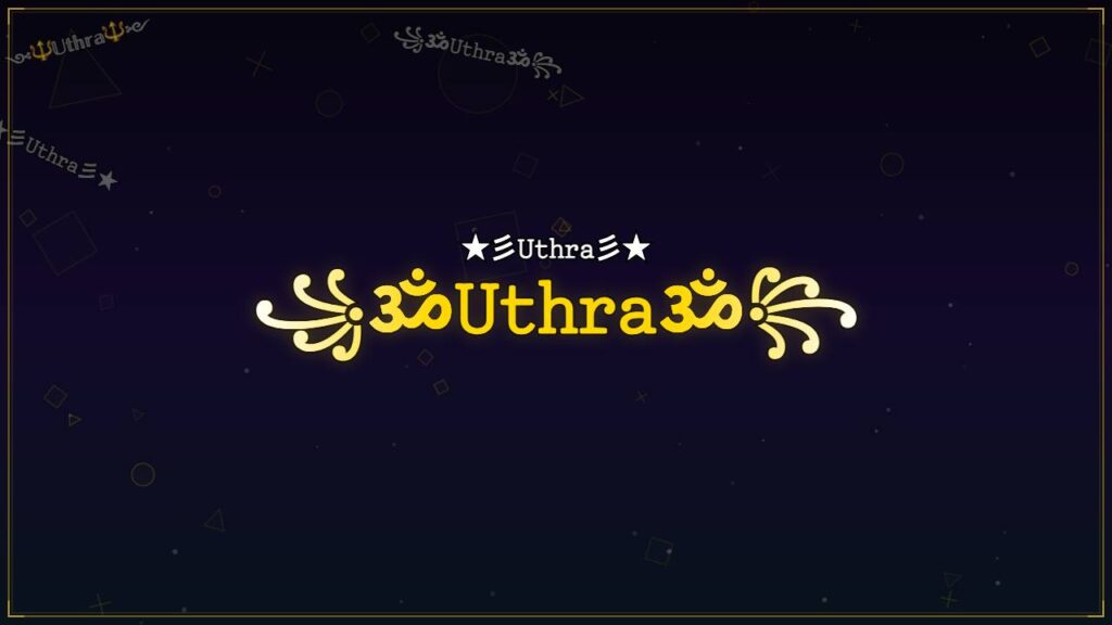 ꧁ॐ𝚄𝚝𝚑𝚛𝚊ॐ꧂ – Uthra Stylish Name