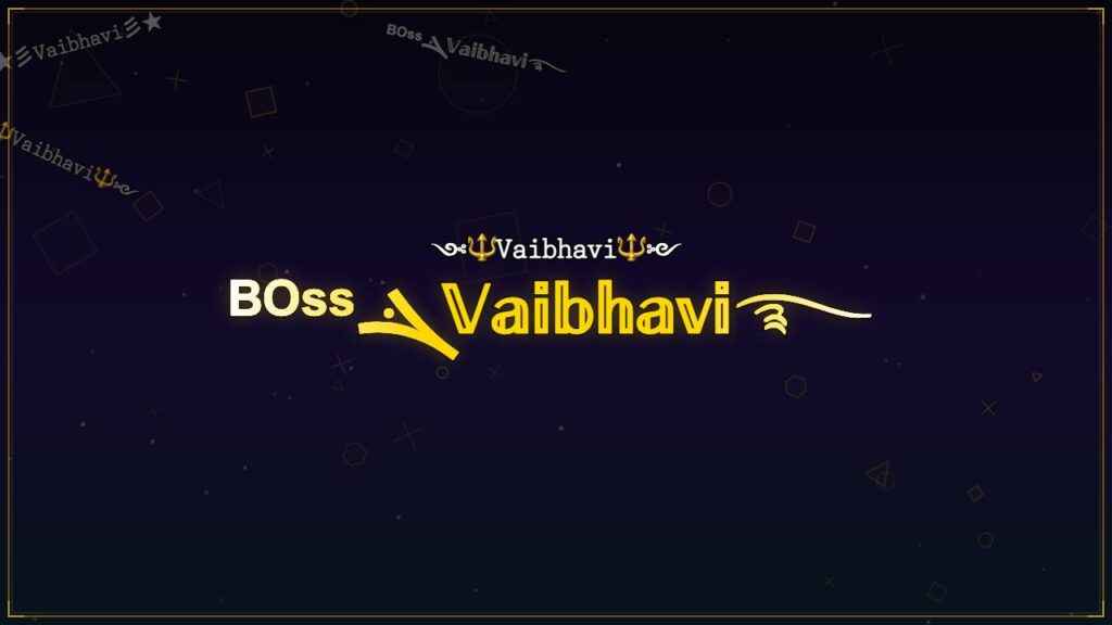 ᴮᴼˢˢܔ𝕍𝕒𝕚𝕓𝕙𝕒𝕧𝕚࿐ – Vaibhavi Stylish Name