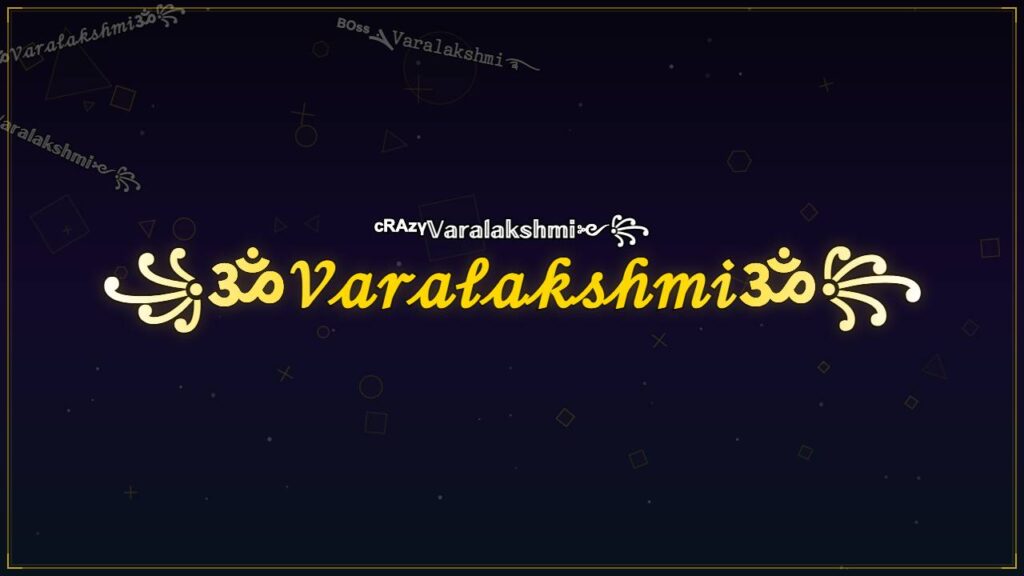 ꧁ॐ𝒱𝒶𝓇𝒶𝓁𝒶𝓀𝓈𝒽𝓂𝒾ॐ꧂ – Varalakshmi Stylish Name