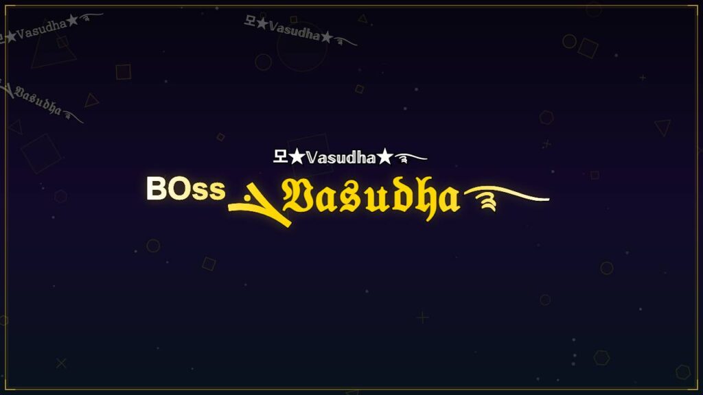 ᴮᴼˢˢܔ𝔙𝔞𝔰𝔲𝔡𝔥𝔞࿐ – Vasudha Stylish Name