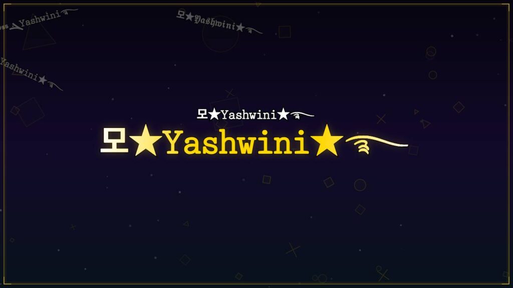 모★𝚈𝚊𝚜𝚑𝚠𝚒𝚗𝚒★࿐ – Yashwini Stylish Name