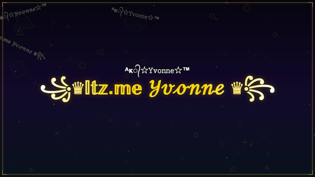 ꧁♛𝕀𝕥𝕫.𝕞𝕖 𝒴𝓋ℴ𝓃𝓃ℯ ♛꧂ – Yvonne Stylish Name
