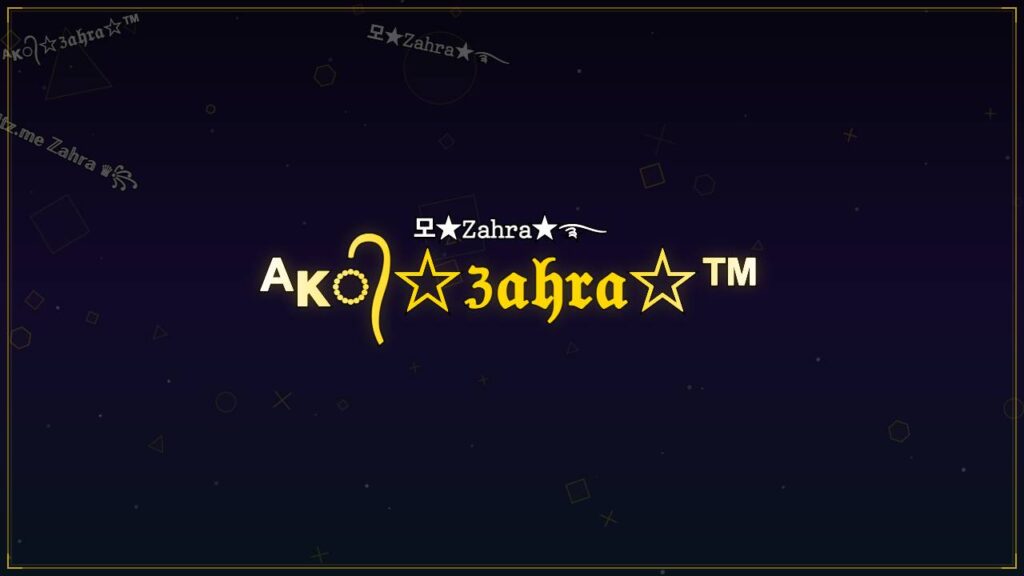 ᴬᴋ᭄☆ℨ𝔞𝔥𝔯𝔞☆™ – Zahra Stylish Name