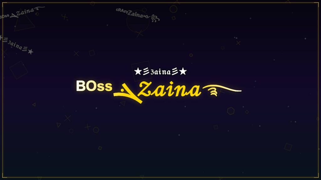 ᴮᴼˢˢܔ𝒵𝒶𝒾𝓃𝒶࿐ – Zaina Stylish Name