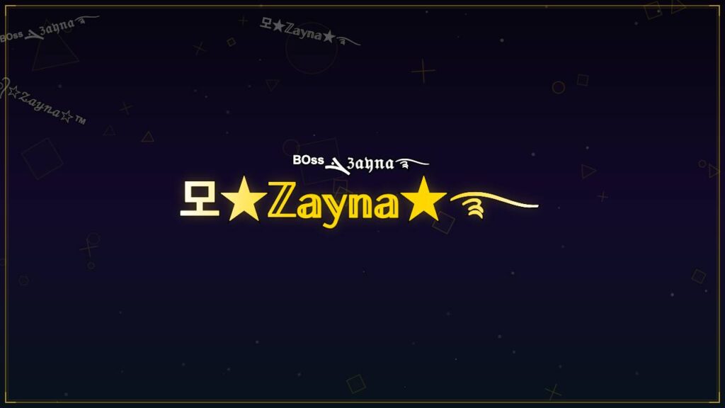 모★ℤ𝕒𝕪𝕟𝕒★࿐ – Zayna Stylish Name