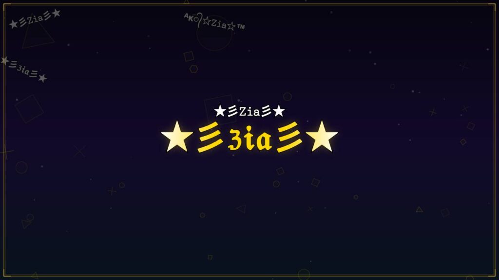 ★彡ℨ𝔦𝔞彡★ – Zia Stylish Name