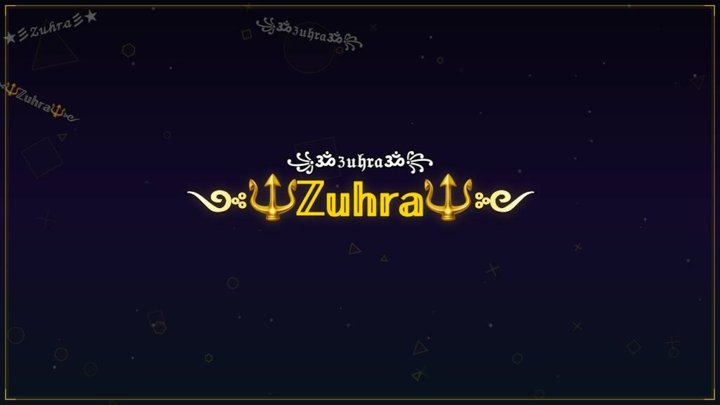 ༺🔱ℤ𝕦𝕙𝕣𝕒🔱༻ – Zuhra Stylish Name