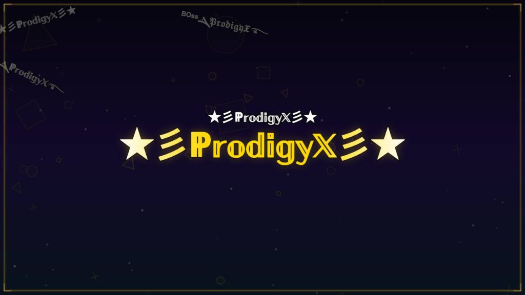 ★彡ℙ𝕣𝕠𝕕𝕚𝕘𝕪𝕏彡★ – ProdigyX Stylish Name
