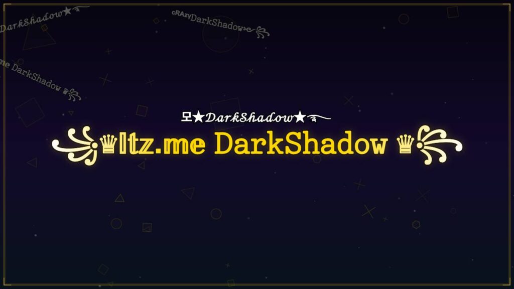 ꧁♛𝕀𝕥𝕫.𝕞𝕖 𝙳𝚊𝚛𝚔𝚂𝚑𝚊𝚍𝚘𝚠 ♛꧂ – DarkShadow Stylish Name