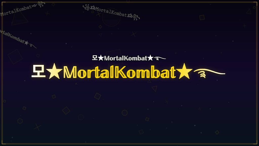 모★𝕄𝕠𝕣𝕥𝕒𝕝𝕂𝕠𝕞𝕓𝕒𝕥★࿐ – MortalKombat Stylish Name