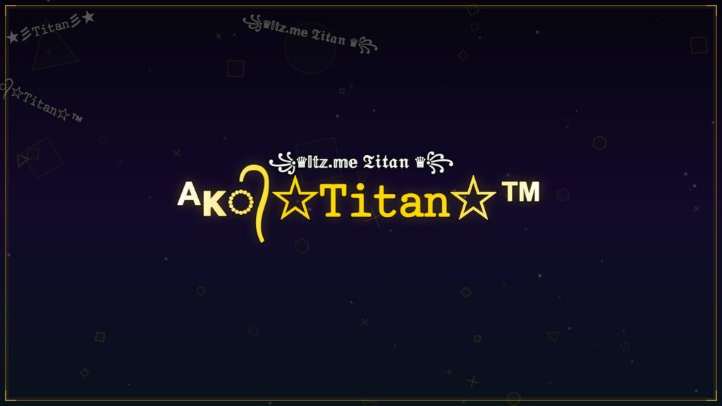 ᴬᴋ᭄☆𝚃𝚒𝚝𝚊𝚗☆™ – Titan Stylish Name