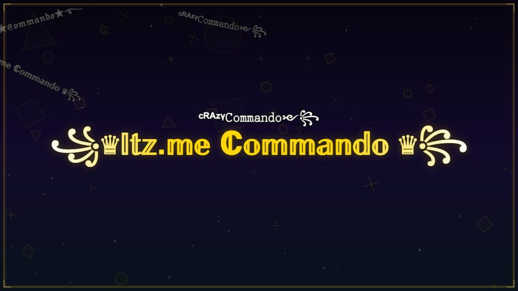꧁♛𝕀𝕥𝕫.𝕞𝕖 ℂ𝕠𝕞𝕞𝕒𝕟𝕕𝕠 ♛꧂ – Commando Stylish Name