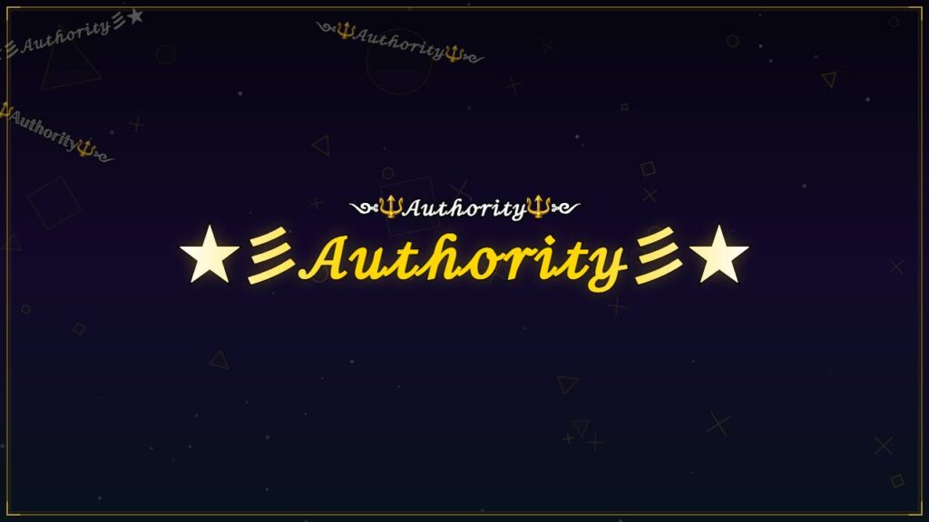 ★彡𝒜𝓊𝓉𝒽ℴ𝓇𝒾𝓉𝓎彡★ – Authority Stylish Name