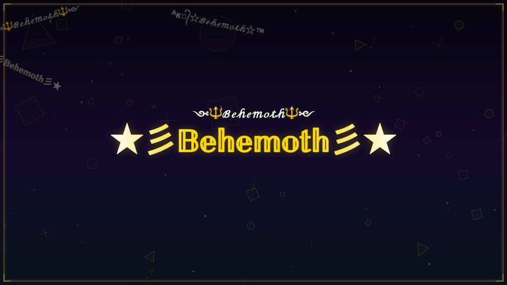 ★彡𝔹𝕖𝕙𝕖𝕞𝕠𝕥𝕙彡★ – Behemoth Stylish Name