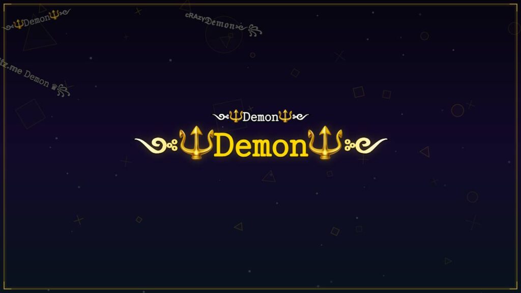 ༺🔱𝙳𝚎𝚖𝚘𝚗🔱༻ – Demon Stylish Name