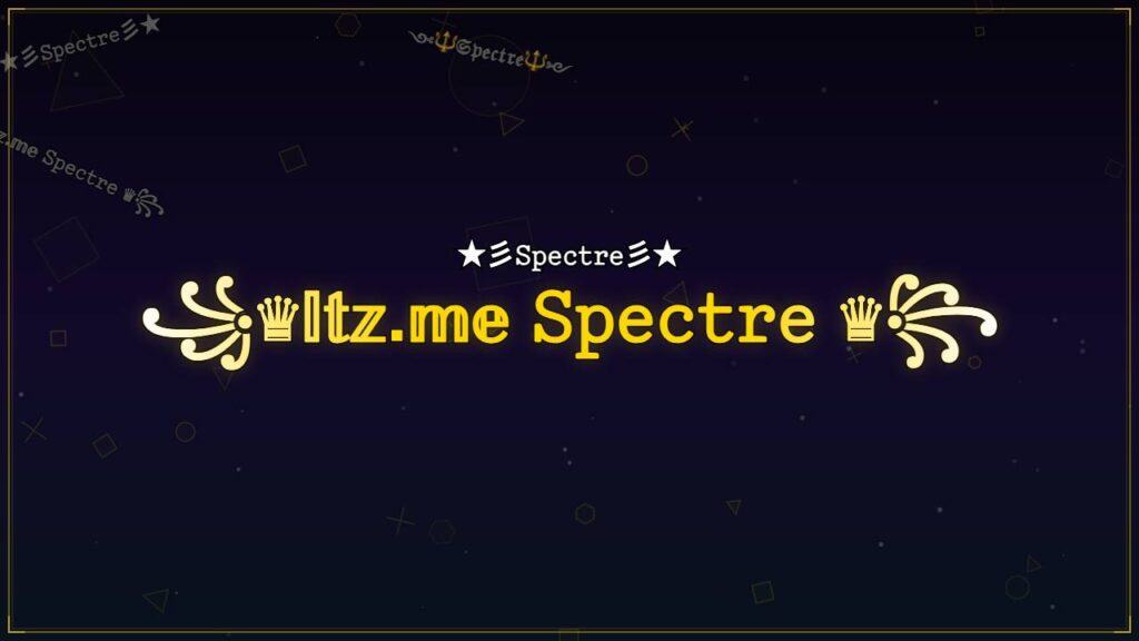 ꧁♛𝕀𝕥𝕫.𝕞𝕖 𝚂𝚙𝚎𝚌𝚝𝚛𝚎 ♛꧂ – Spectre Stylish Name