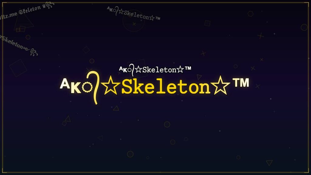 ᴬᴋ᭄☆𝚂𝚔𝚎𝚕𝚎𝚝𝚘𝚗☆™ – Skeleton Stylish Name