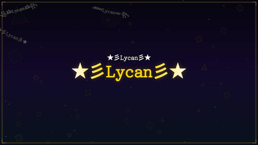 ★彡𝙻𝚢𝚌𝚊𝚗彡★ – Lycan Stylish Name