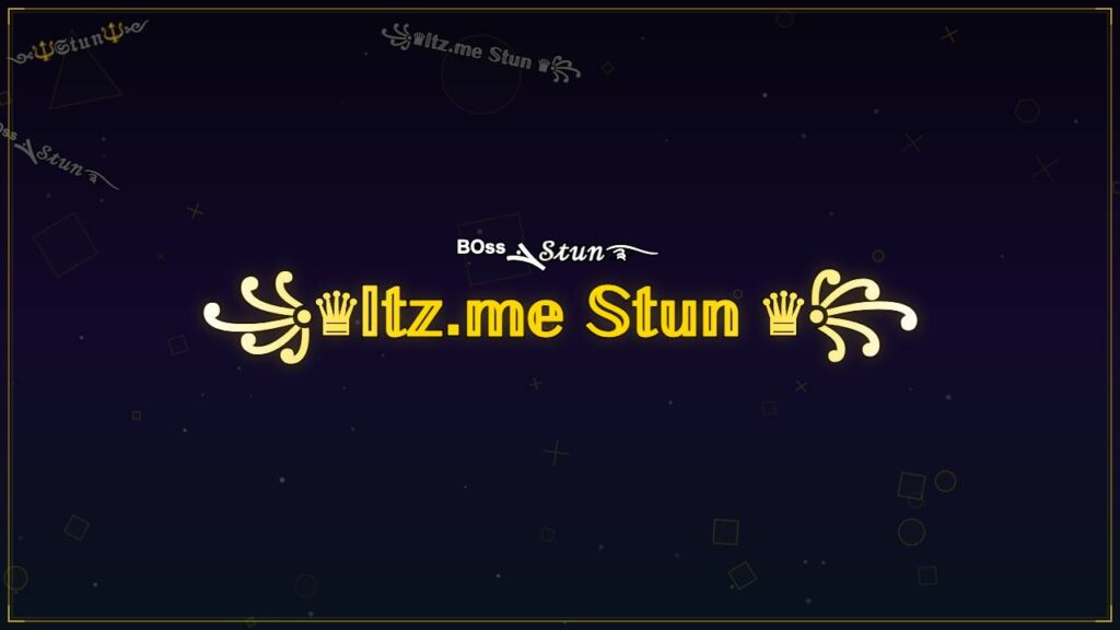 ꧁♛𝕀𝕥𝕫.𝕞𝕖 𝕊𝕥𝕦𝕟 ♛꧂ – Stun Stylish Name