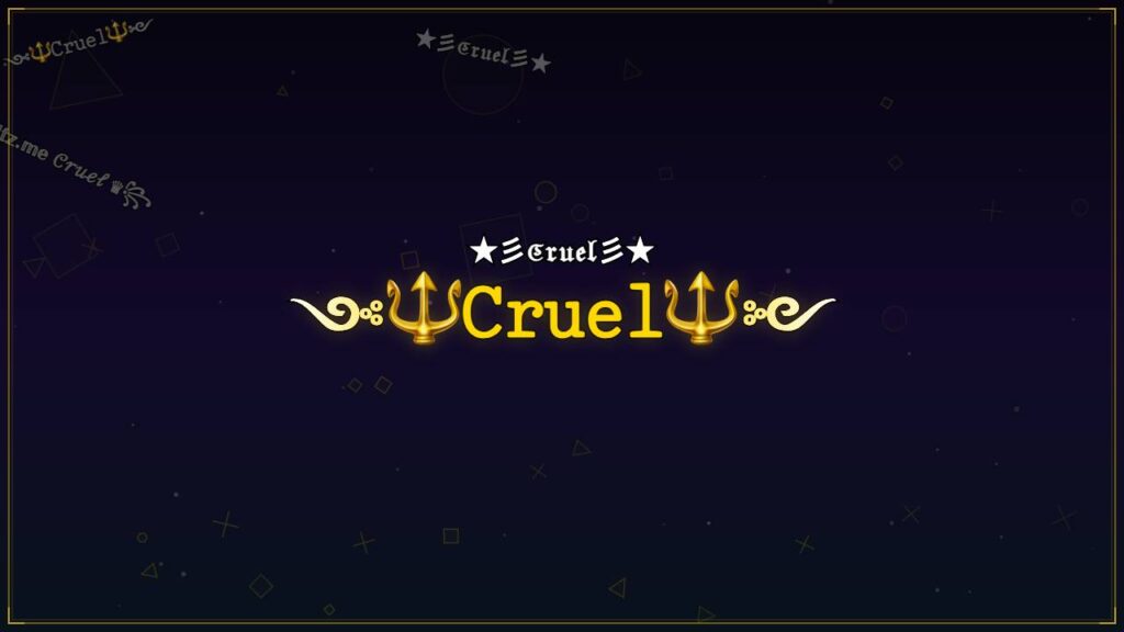 ༺🔱𝙲𝚛𝚞𝚎𝚕🔱༻ – Cruel Stylish Name