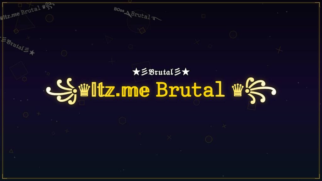 ꧁♛𝕀𝕥𝕫.𝕞𝕖 𝙱𝚛𝚞𝚝𝚊𝚕 ♛꧂ – Brutal Stylish Name