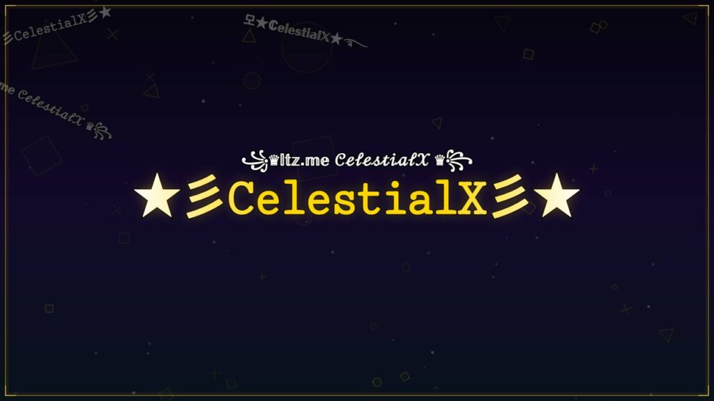 ★彡𝙲𝚎𝚕𝚎𝚜𝚝𝚒𝚊𝚕𝚇彡★ – CelestialX Stylish Name