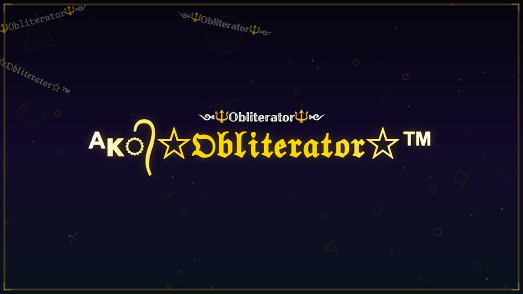 ᴬᴋ᭄☆𝔒𝔟𝔩𝔦𝔱𝔢𝔯𝔞𝔱𝔬𝔯☆™ – Obliterator Stylish Name