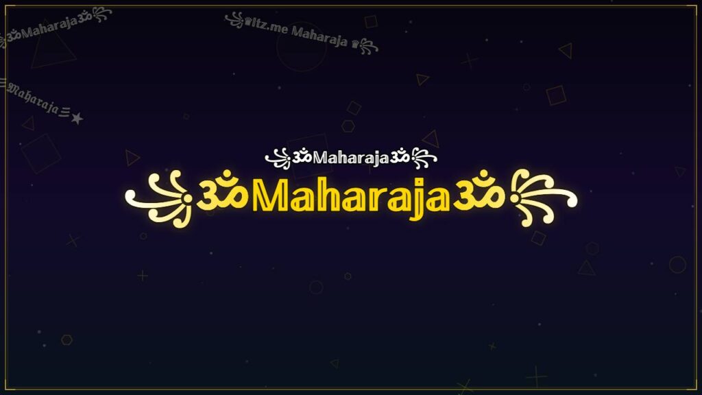 ꧁ॐ𝕄𝕒𝕙𝕒𝕣𝕒𝕛𝕒ॐ꧂ – Maharaja Stylish Name