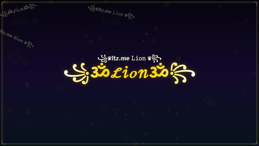 ꧁ॐℒ𝒾ℴ𝓃ॐ꧂ – Lion Stylish Name