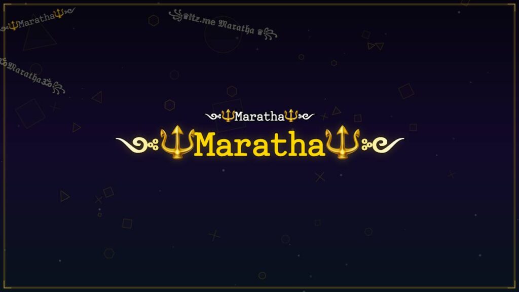 ༺🔱𝙼𝚊𝚛𝚊𝚝𝚑𝚊🔱༻ – Maratha Stylish Name