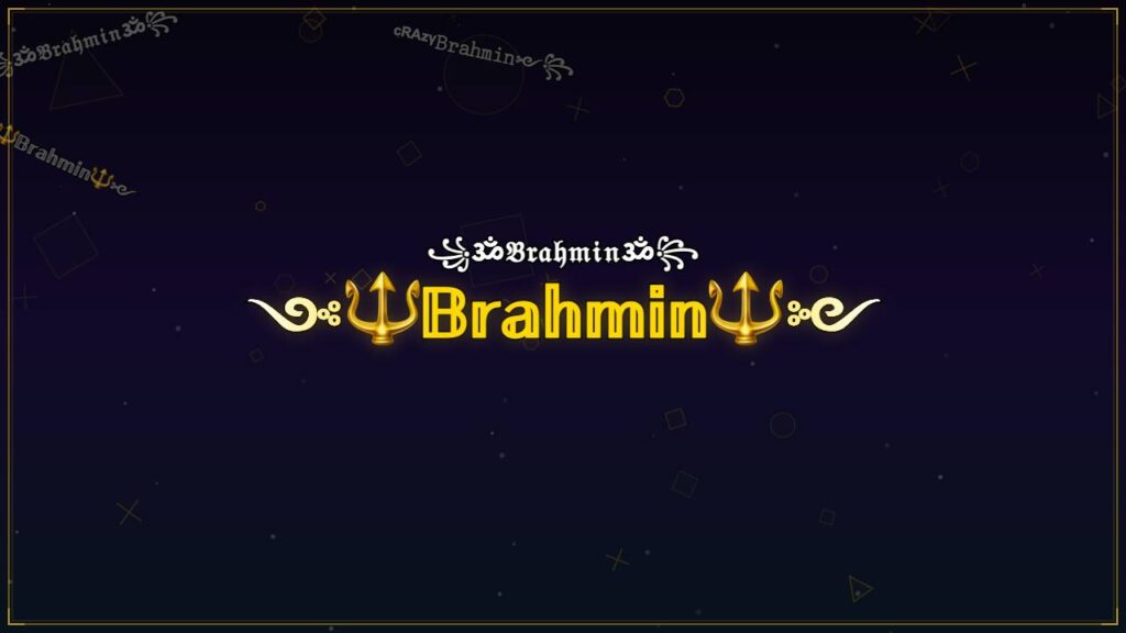 ༺🔱𝔹𝕣𝕒𝕙𝕞𝕚𝕟🔱༻ – Brahmin Stylish Name