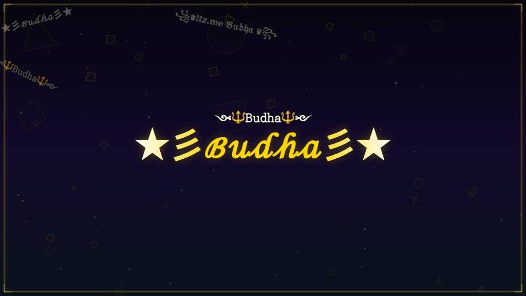 ★彡ℬ𝓊𝒹𝒽𝒶彡★ – Budha Stylish Name