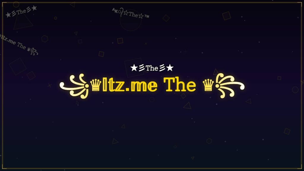 ꧁♛𝕀𝕥𝕫.𝕞𝕖 𝚃𝚑𝚎 ♛꧂ – The Stylish Name