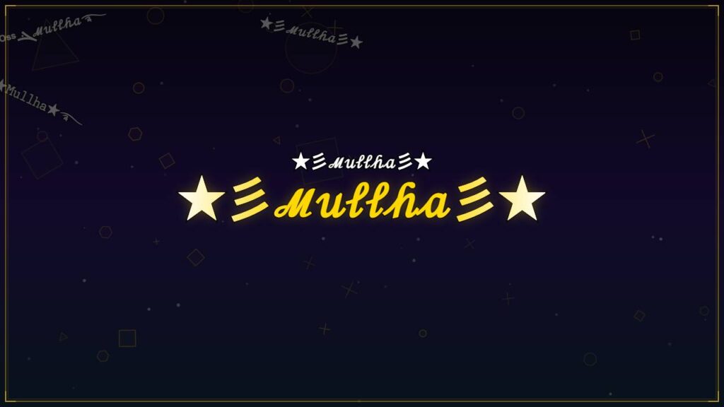 ★彡ℳ𝓊𝓁𝓁𝒽𝒶彡★ – Mullha Stylish Name