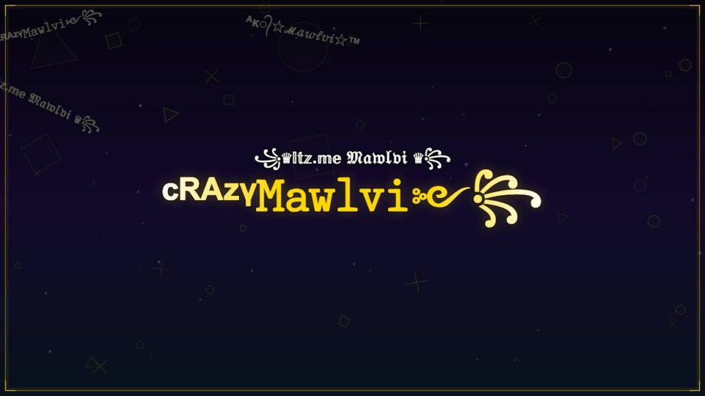 ᶜᴿᴬᶻᵞ𝙼𝚊𝚠𝚕𝚟𝚒༻꧂ – Mawlvi Stylish Name