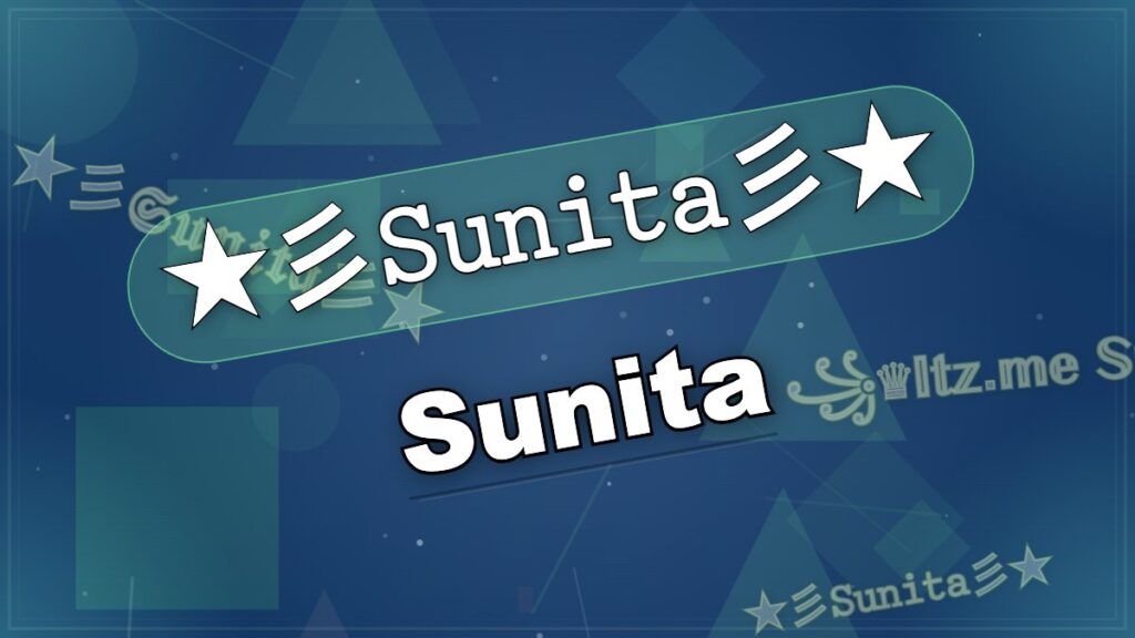 ★彡𝚂𝚞𝚗𝚒𝚝𝚊彡★ – Sunita Stylish Name